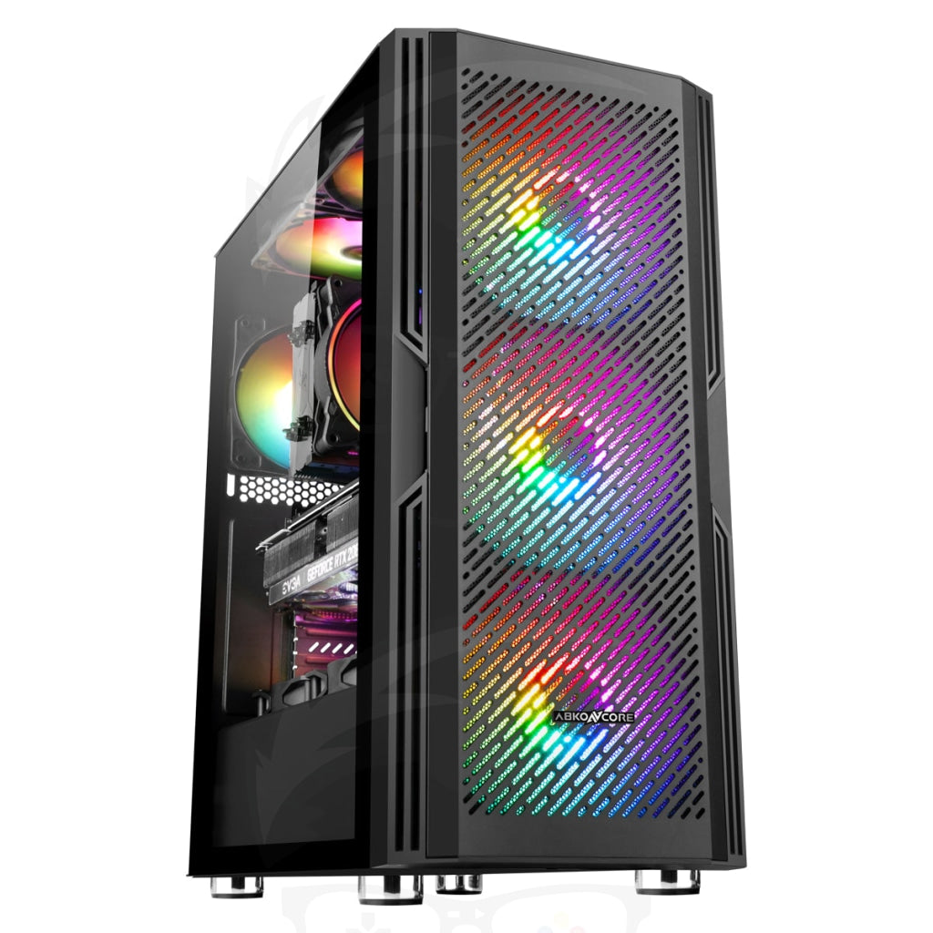 ABKONCORE C800 RGB 4x120mm Fan GAMING CASE ABKONCORE C800 RGB 4x120mm Fan GAMING CASE